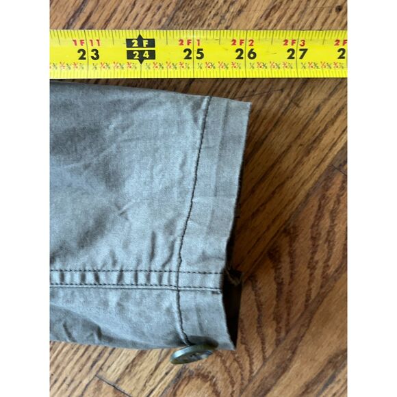 J. PETERMAN Green Military Utility Button Up Jacket  Women's Size Large - Picture 9 of 9